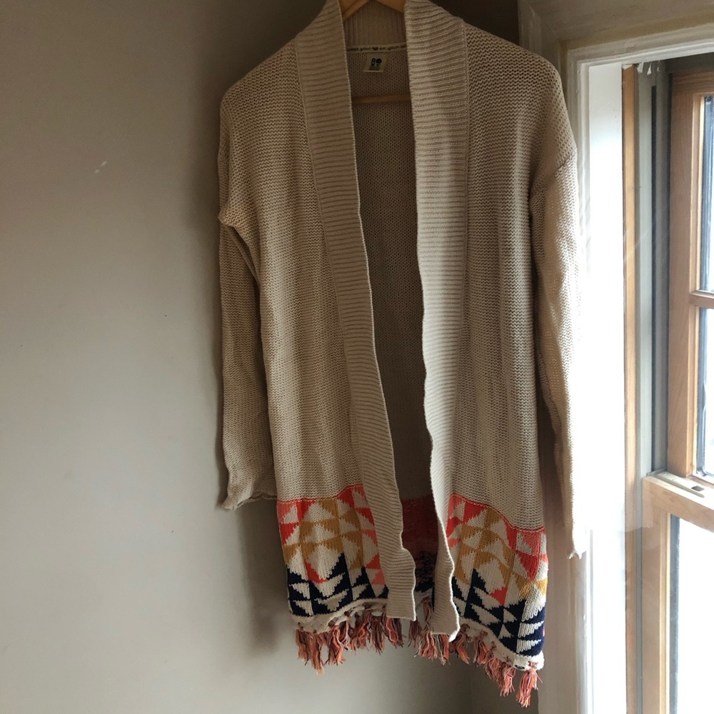 Roxy long cardigan.